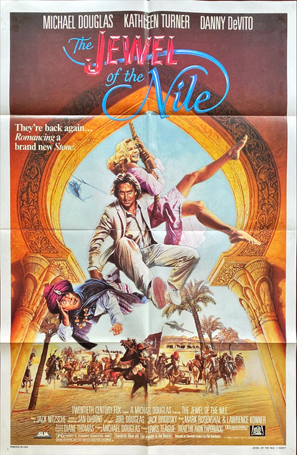 The Jewel of the Nile, 1sh 1985 - Michael Douglas