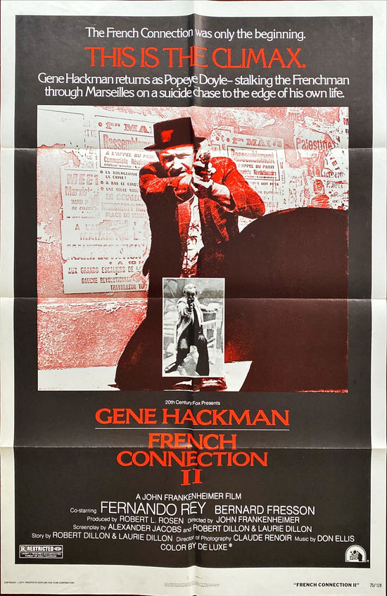 French Connection Part 2, 1sh 1975 - Gene Hackman