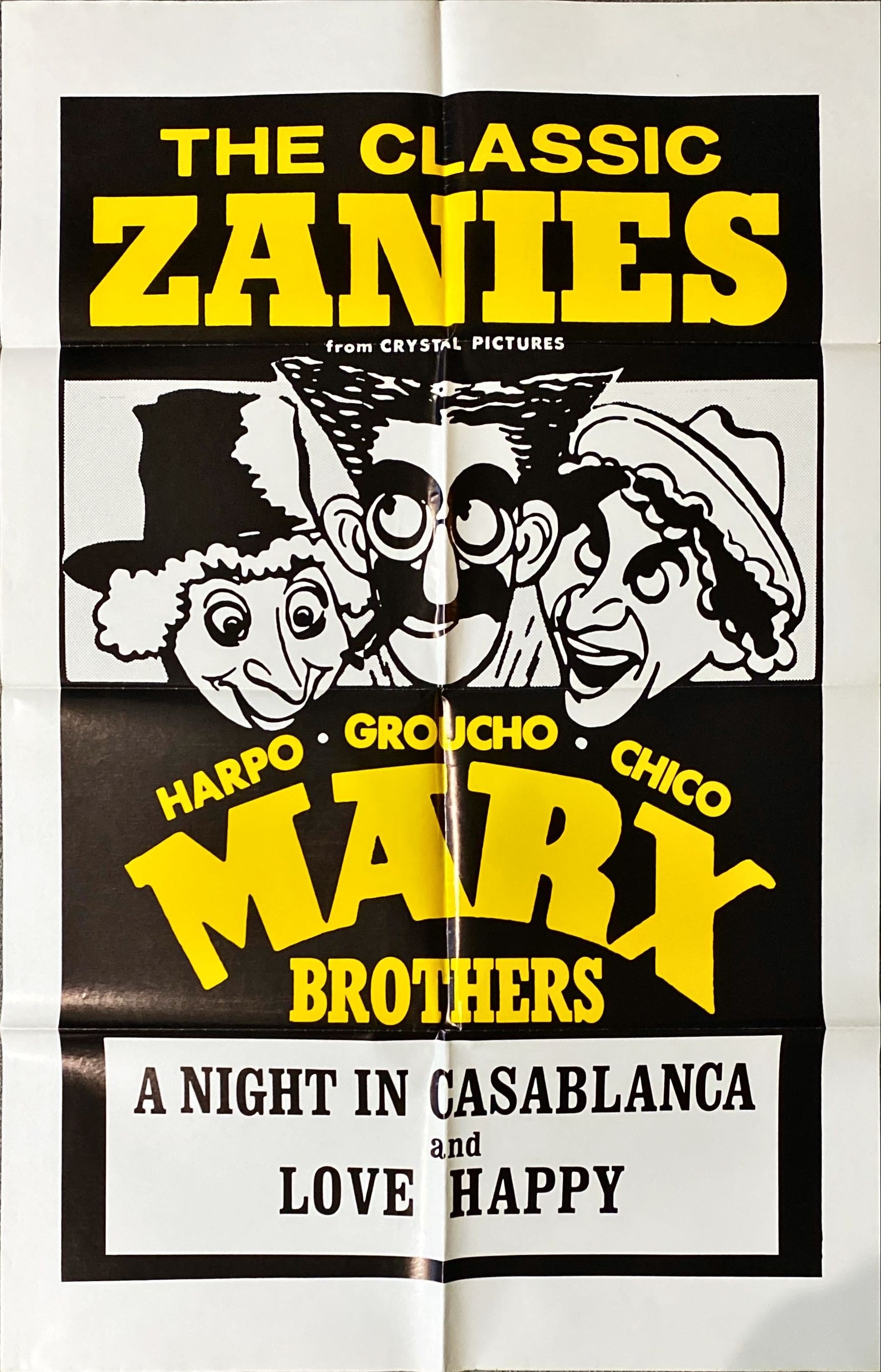 Night in Casablance (1946) One Sheet Movie Poster