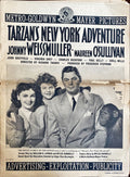 (259)TARZAN'S NEW YORK ADVENTURE pressbook 1942 - PosterCollectors.xyz