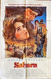 (104) SAHARA 1 sheet movie poster &