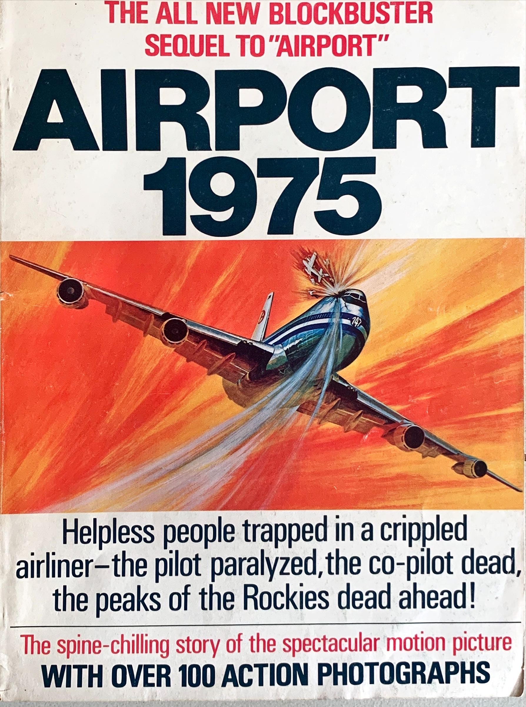Airport 75 (1974)  - Souvenir Book w/over 100 Photos
