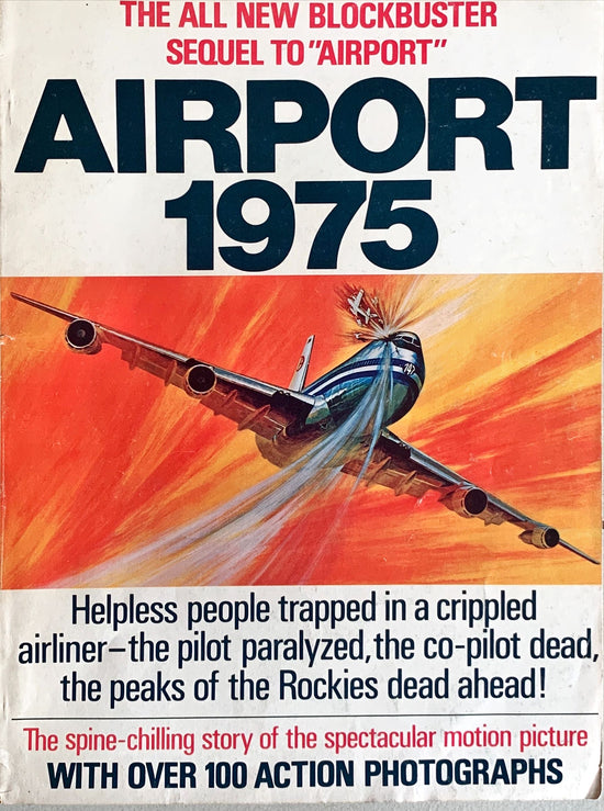 Airport 75 (1974)  - Souvenir Book w/over 100 Photos