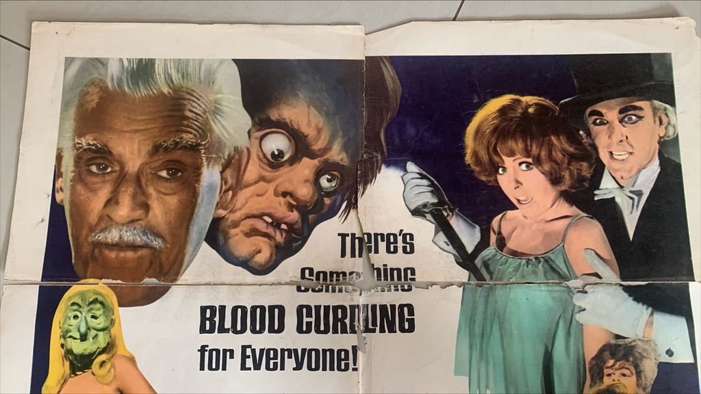 Ghost in the Invisible Bikini, 1sh 1966 Boris Karloff  FIXER UPPER