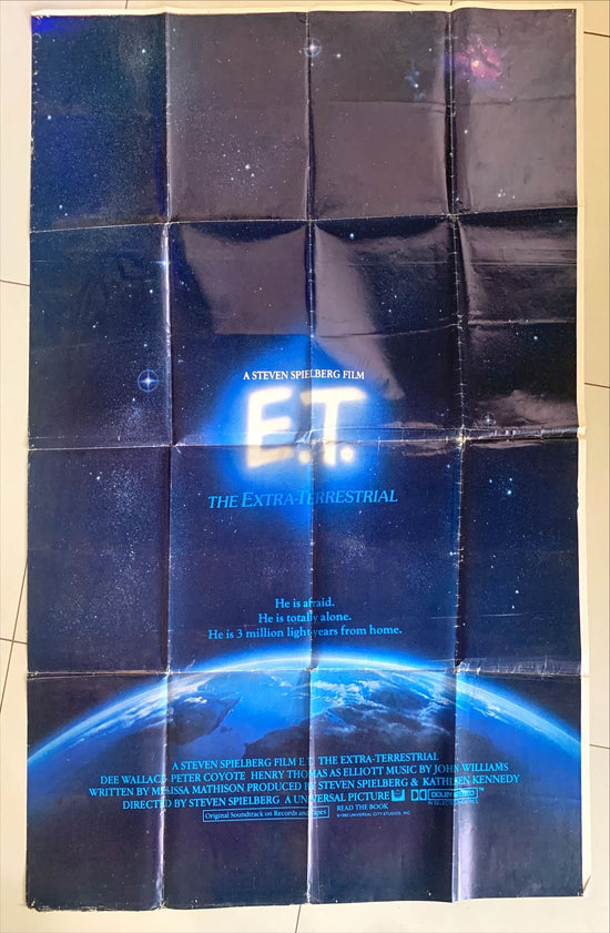 E.T. The Extraterrestrial (1982) One Sheet Movie Poster - 40x60