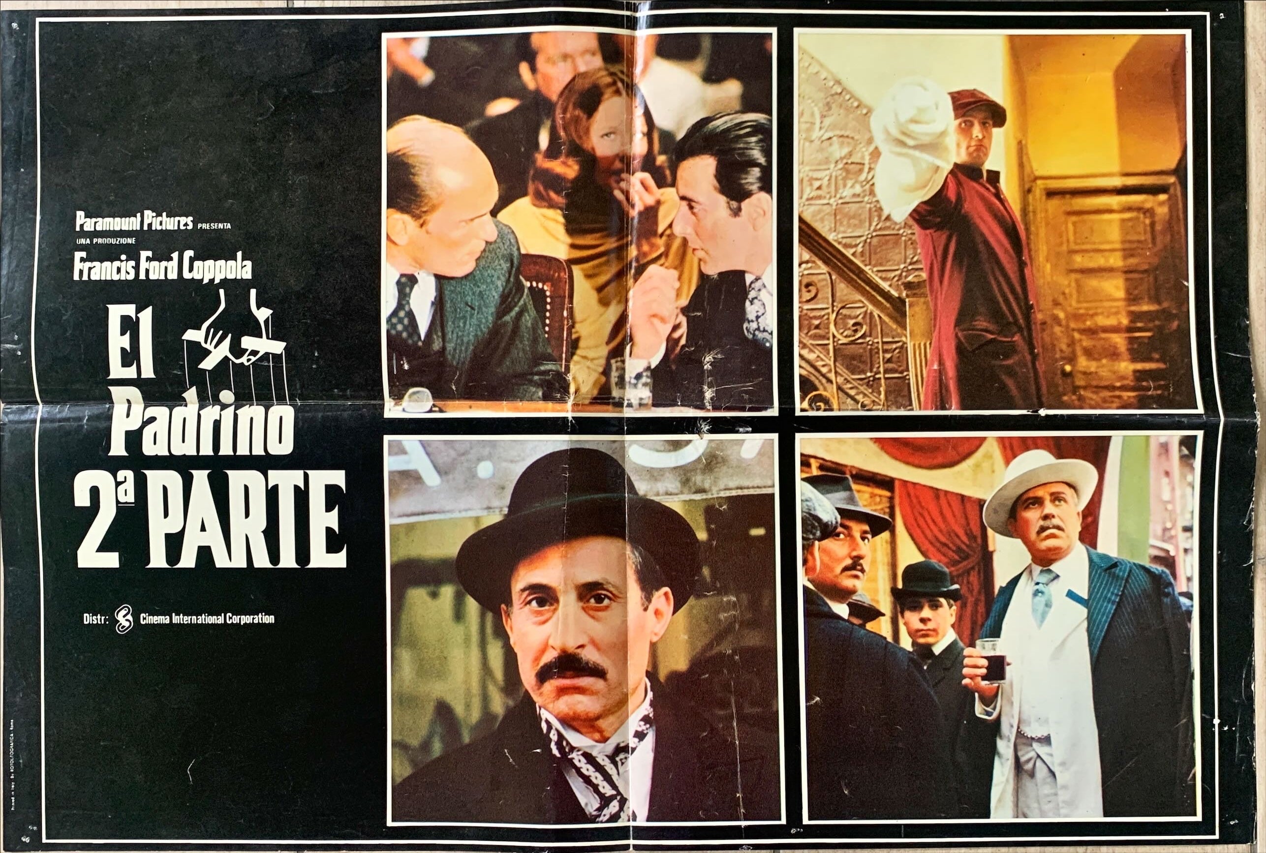 Godfather Part II (1975) 5X Photobustas - SPA