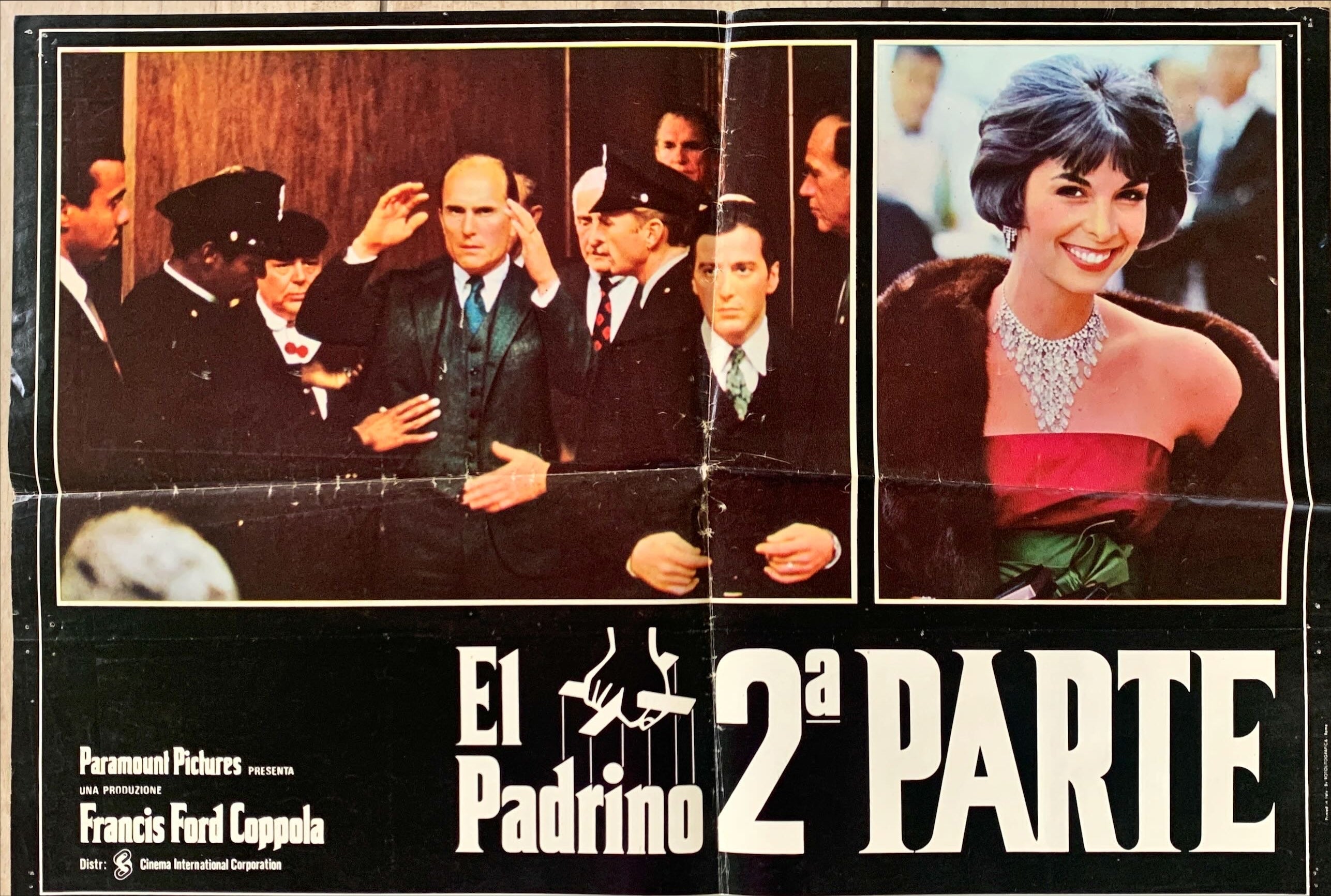 Godfather Part II (1975) 5X Photobustas - SPA