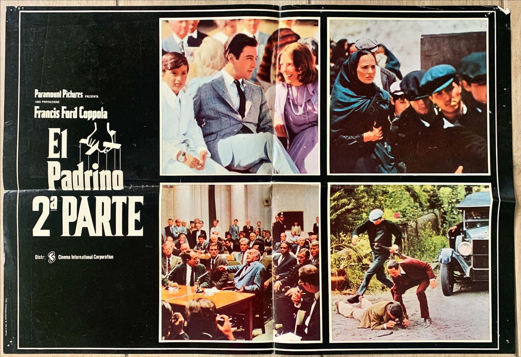 Godfather Part II (1975) 5X Photobustas - SPA