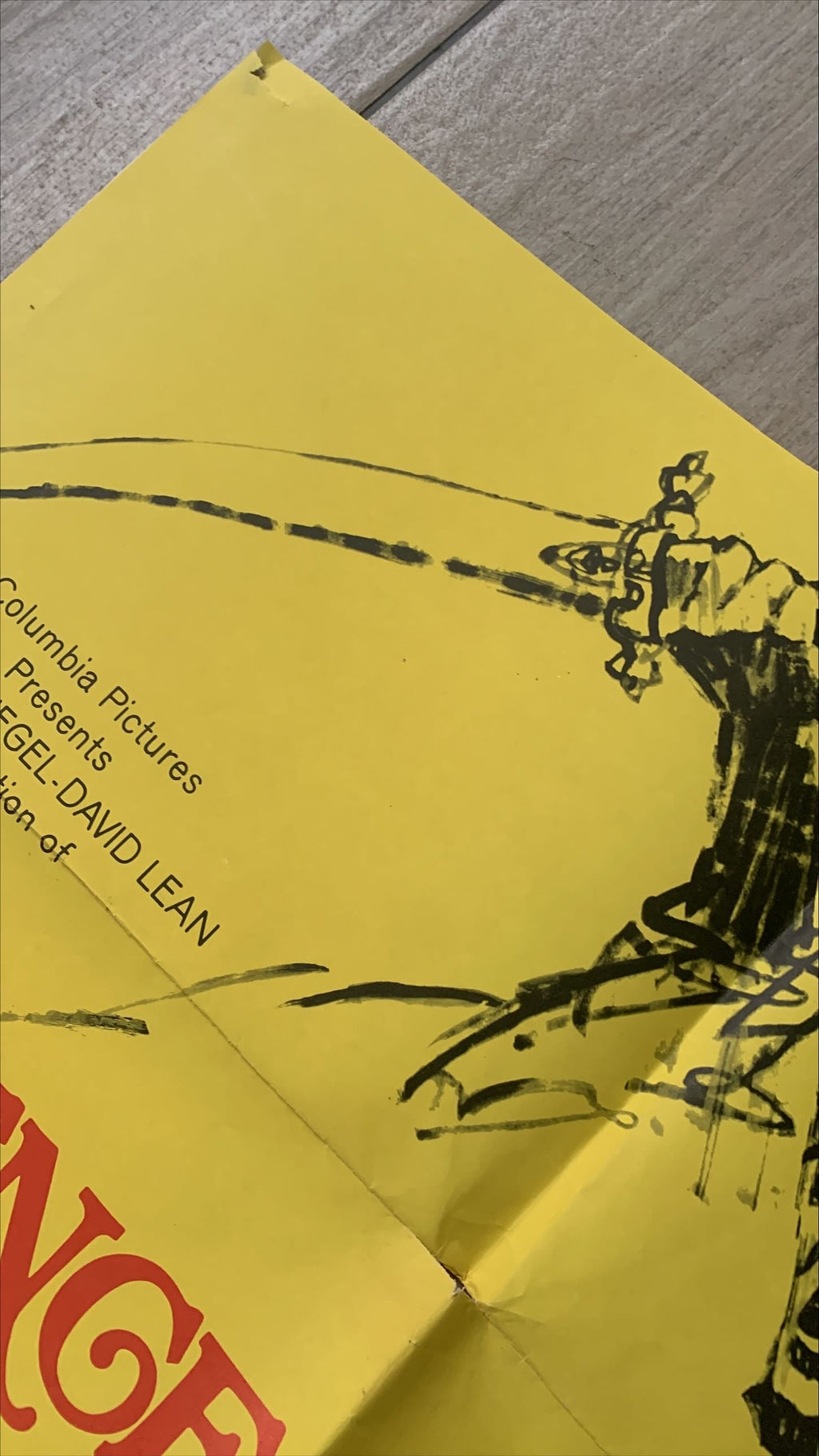 Lawrence of Arabia (1962) One Sheet Movie Poster R'71