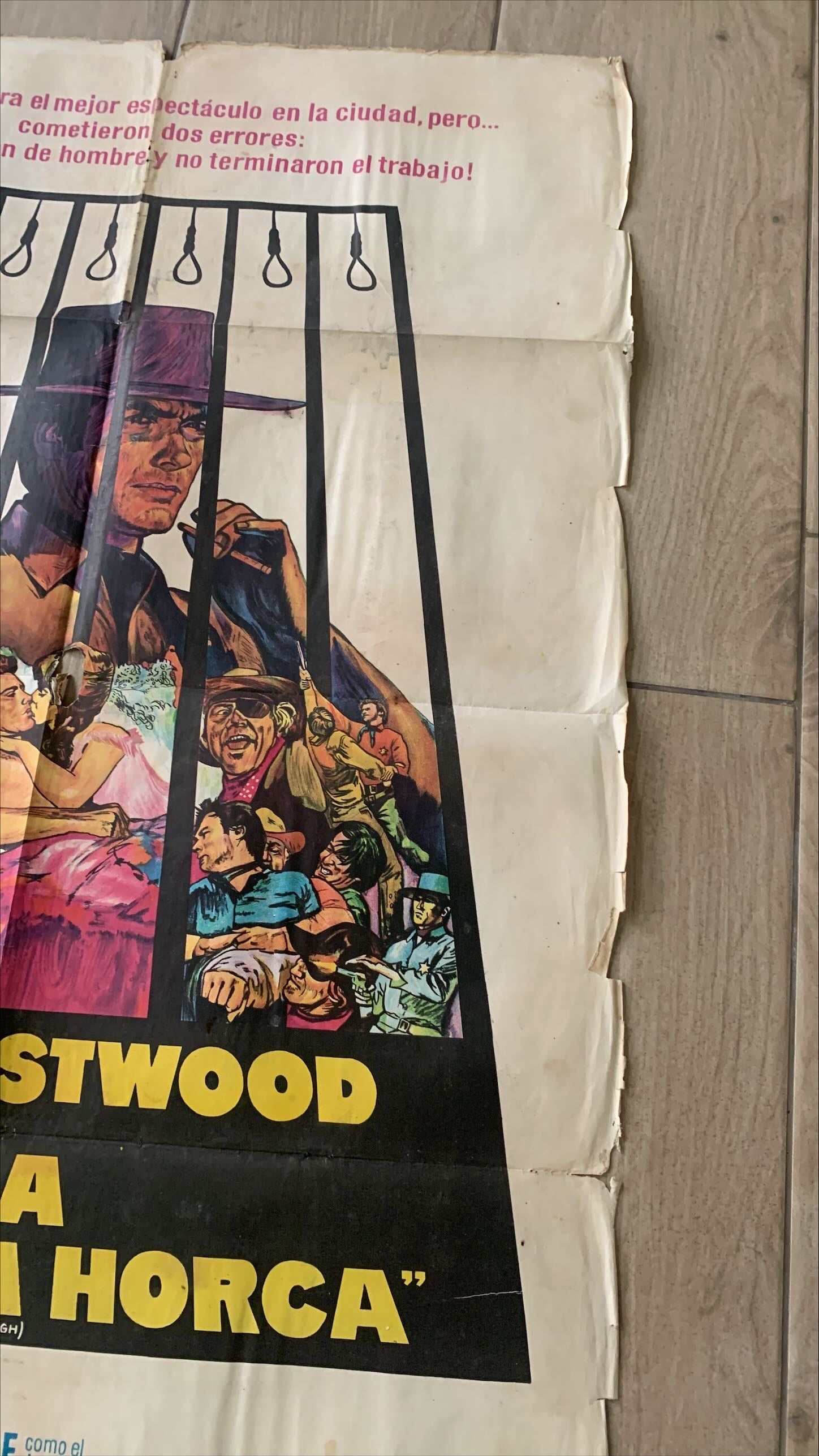 Hang em High (1968) One Sheet Movie Poster - ARG