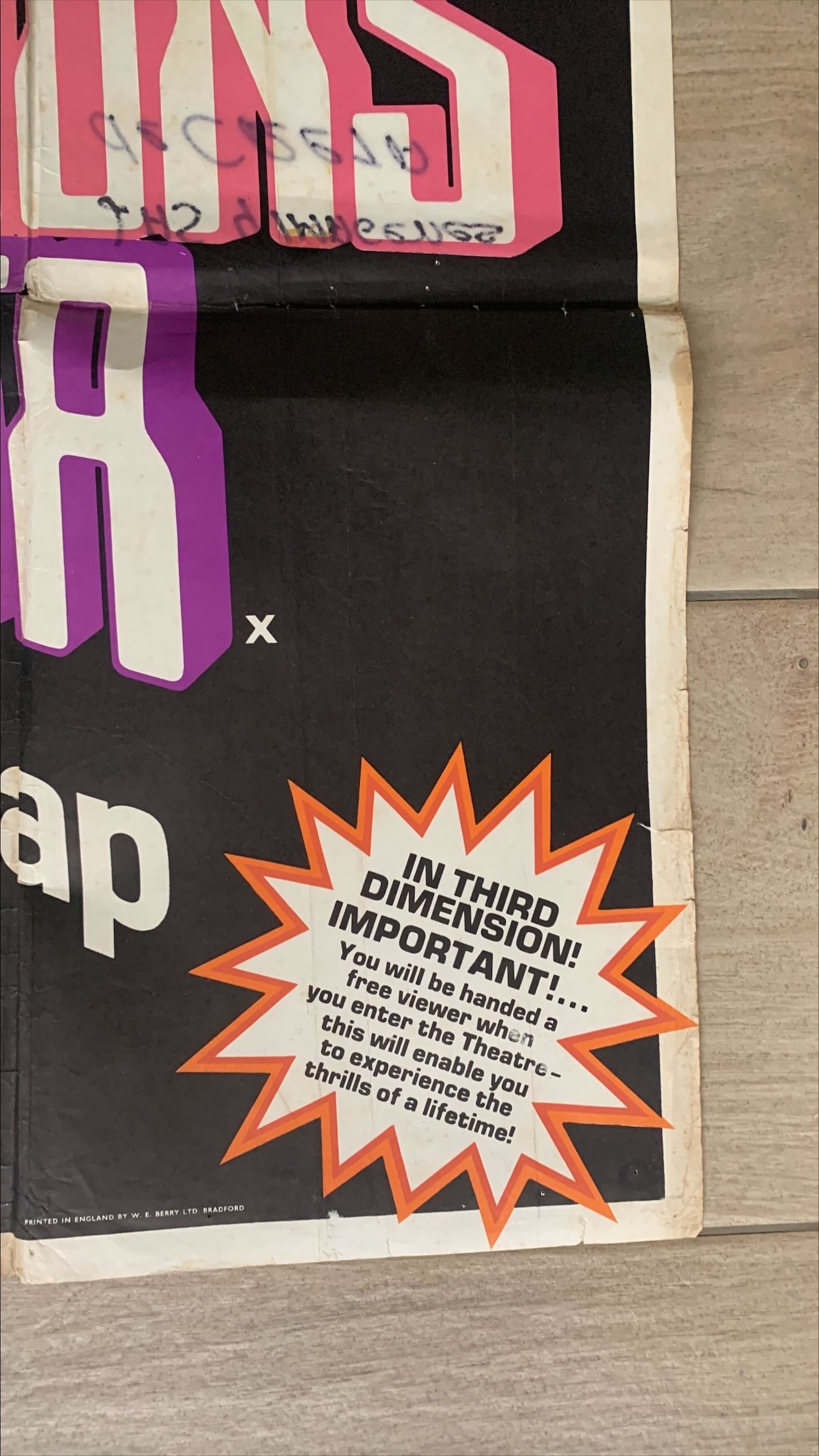 Four Dimensions of Greta (1972) One Sheet Movie Poster - British Quad