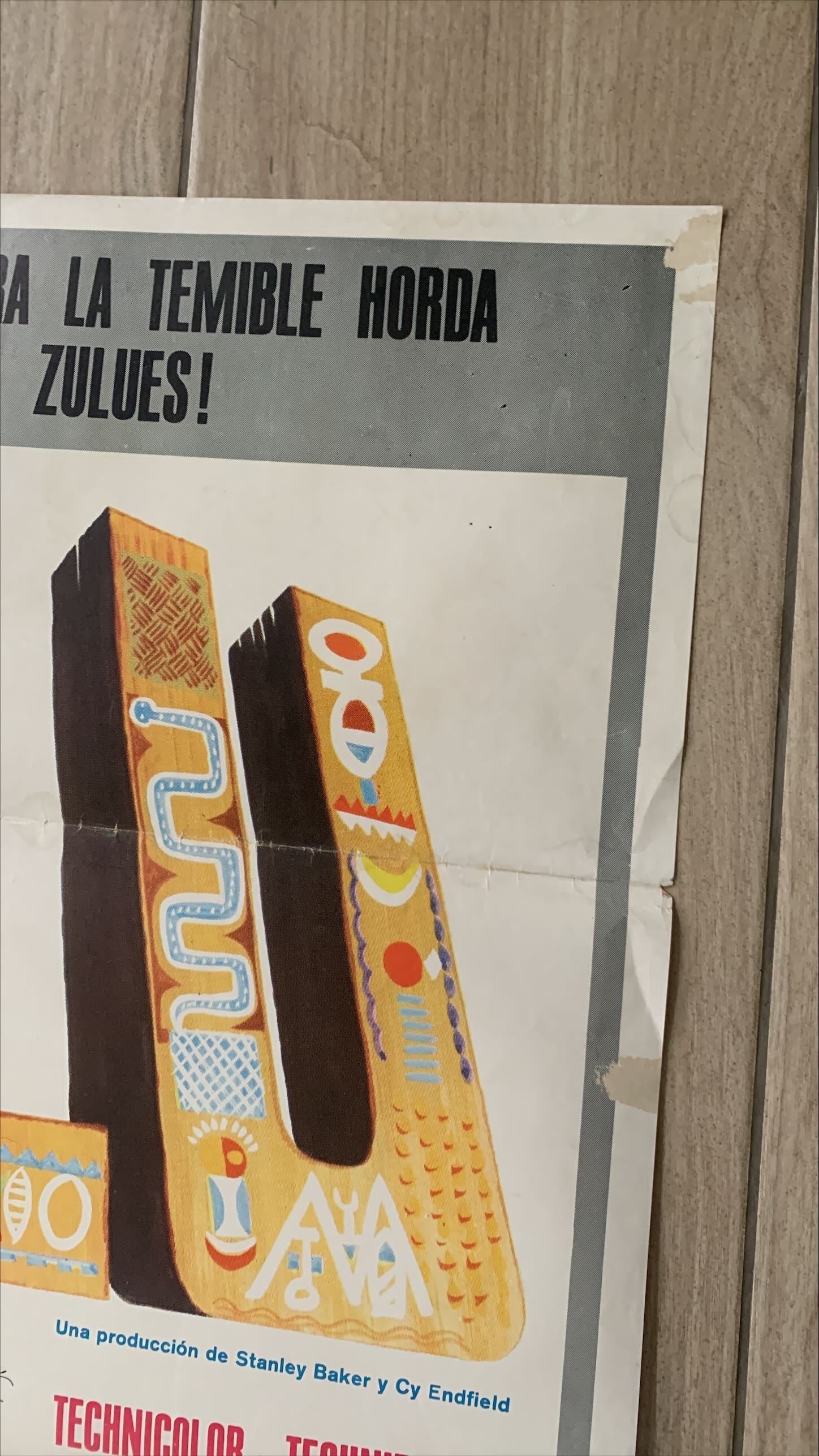 Zulu (1964) One Sheet Movie Poster - INTL-SPAN