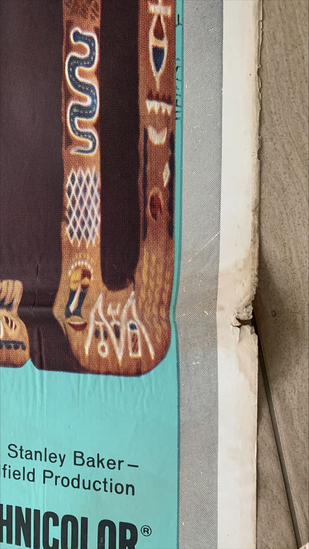 Zulu (1964) Three Sheet Movie Poster