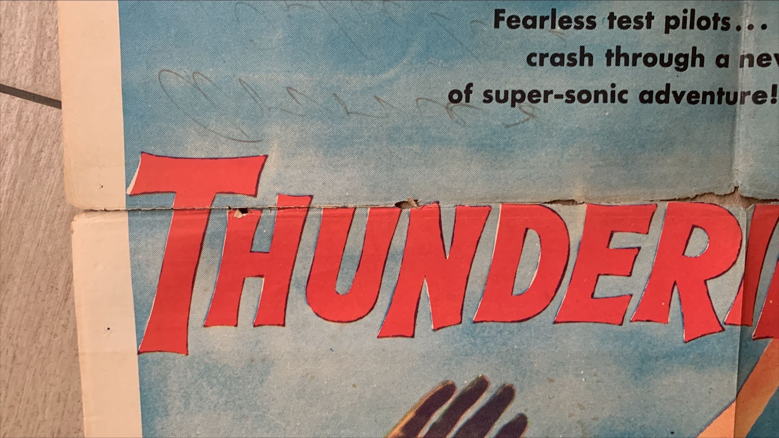 Thundering Jets (1958) One Sheet Movie Poster