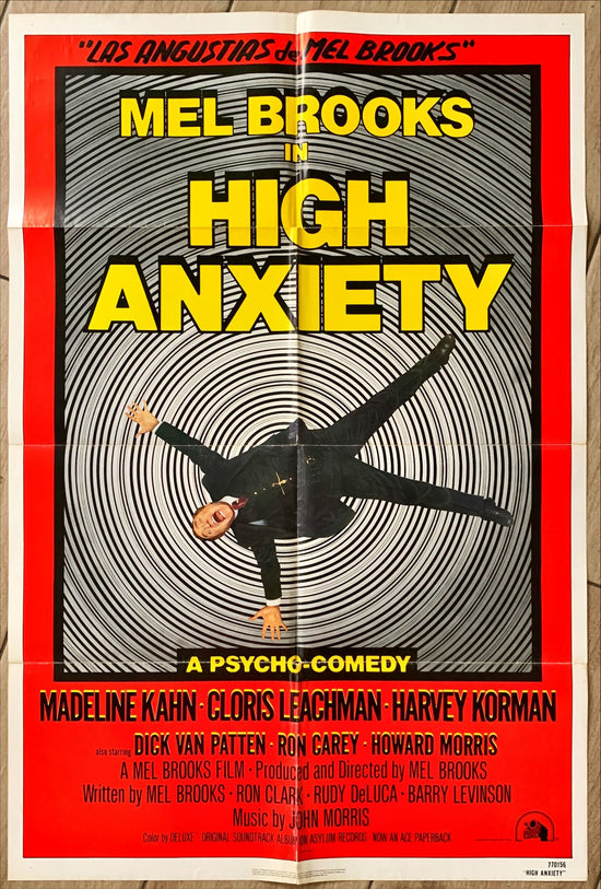 High Anxiety (1977) One Sheet Movie Poster