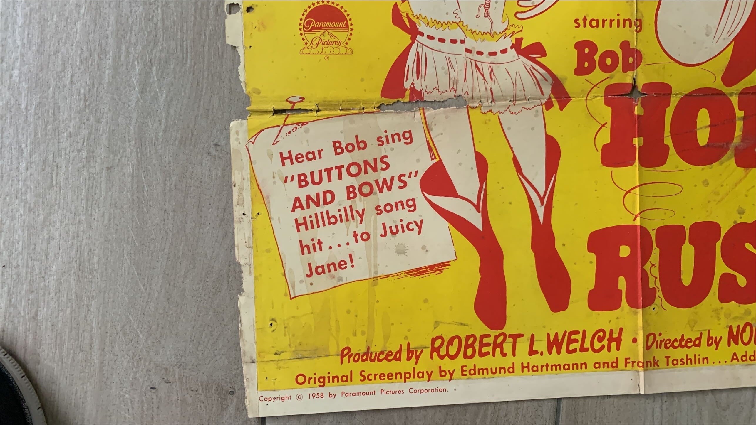 Paleface (1948) One Sheet Movie Poster - R'58