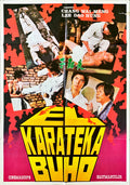 Karateca Buho,  Martial arts original Spanish movie poster