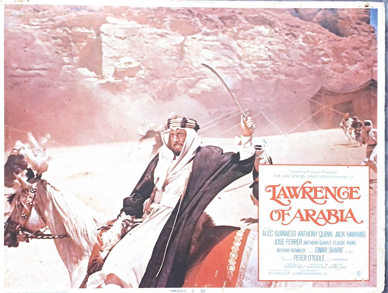 LAWRENCE OF ARABIA  lobby card R71 - PosterCollectors.xyz