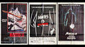 Friday the 13th Trilogy (Part I-3D; 1980-1982) One Sheet Movie Poster Bundle - INTL