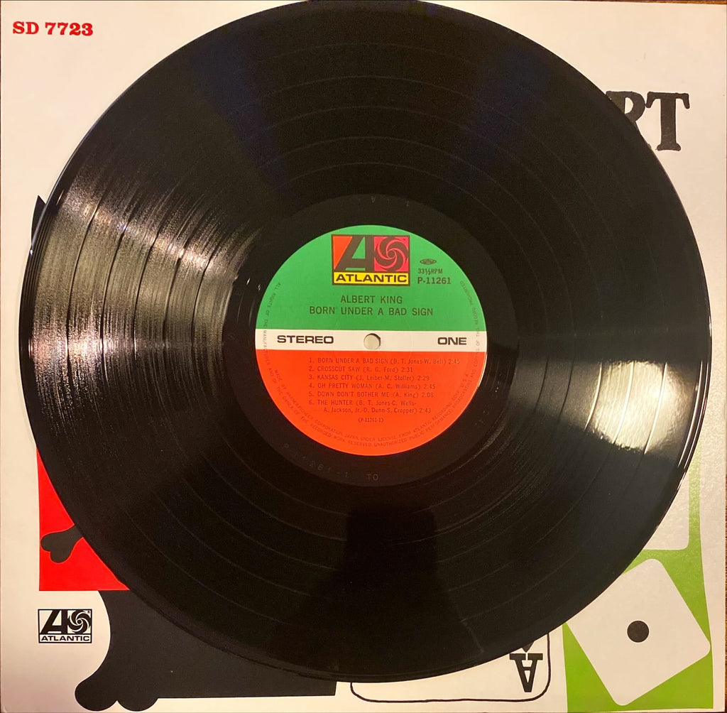 Albert King ‎– Born Under A Bad Sign 1982 [Rare Japanese Import w/ OBI] Vinyl/LP