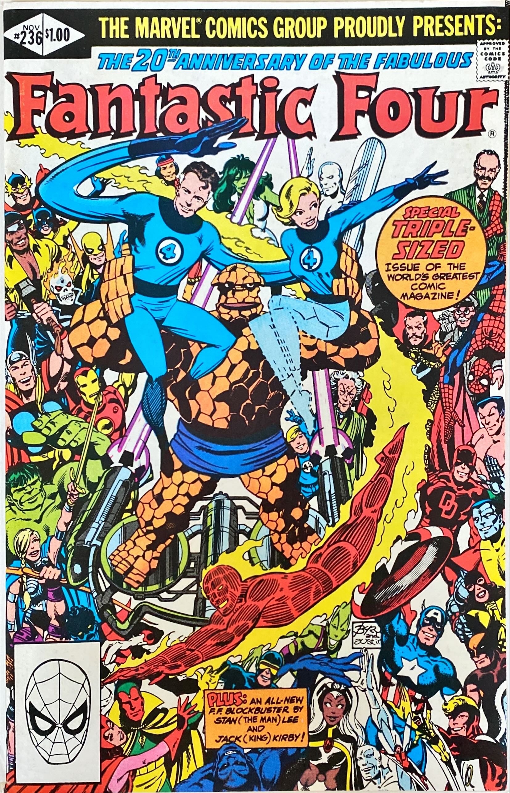 Set of 3 Comic Books - Batman, Spiderman, Fantastic Four