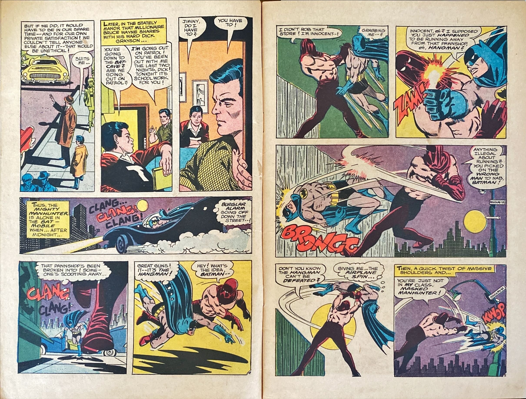 Set of 3 Comic Books - Batman, Spiderman, Fantastic Four