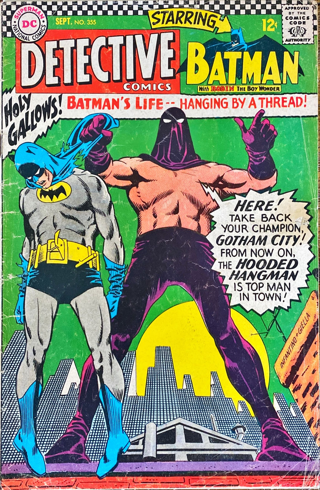 Set of 3 Comic Books - Batman, Spiderman, Fantastic Four