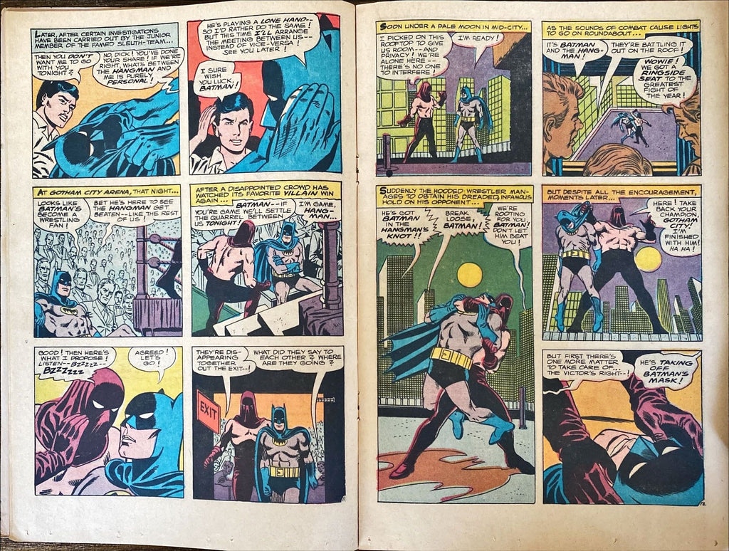 Set of 3 Comic Books - Batman, Spiderman, Fantastic Four