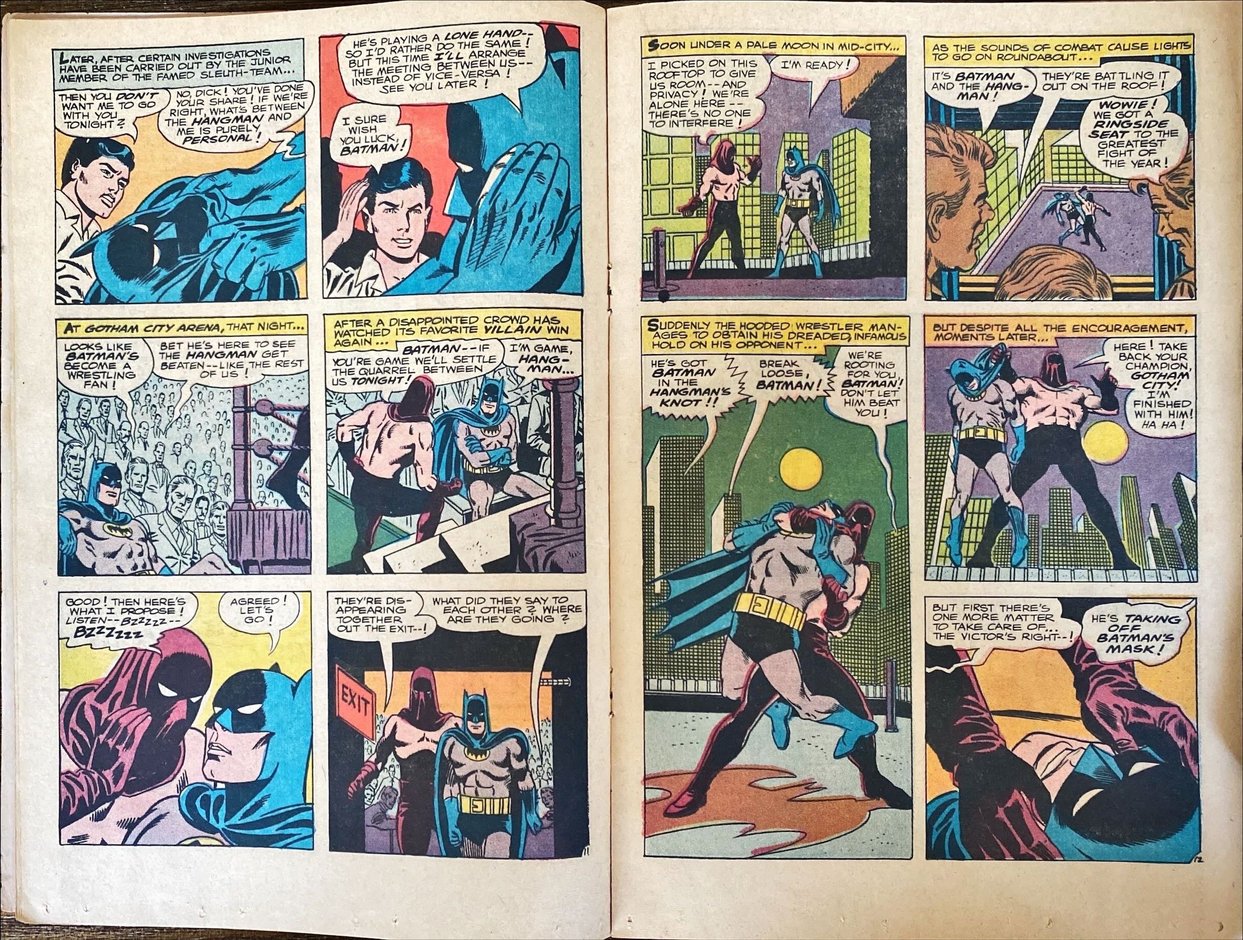 Set of 3 Comic Books - Batman, Spiderman, Fantastic Four