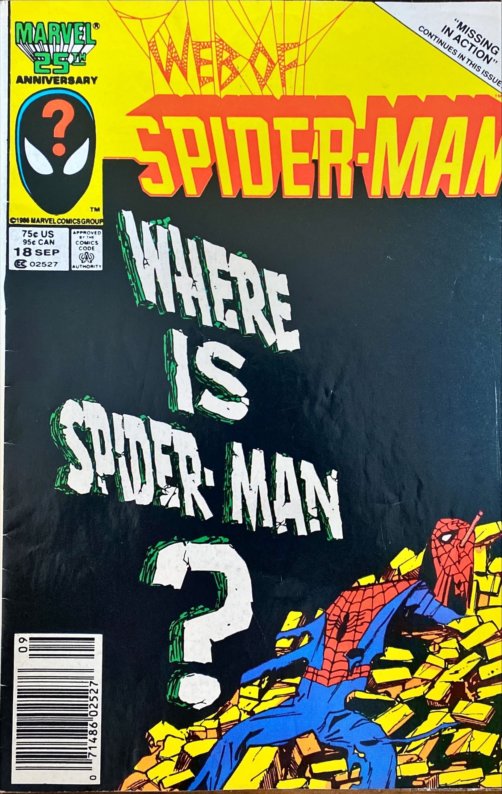 Set of 3 Comic Books - Batman, Spiderman, Fantastic Four