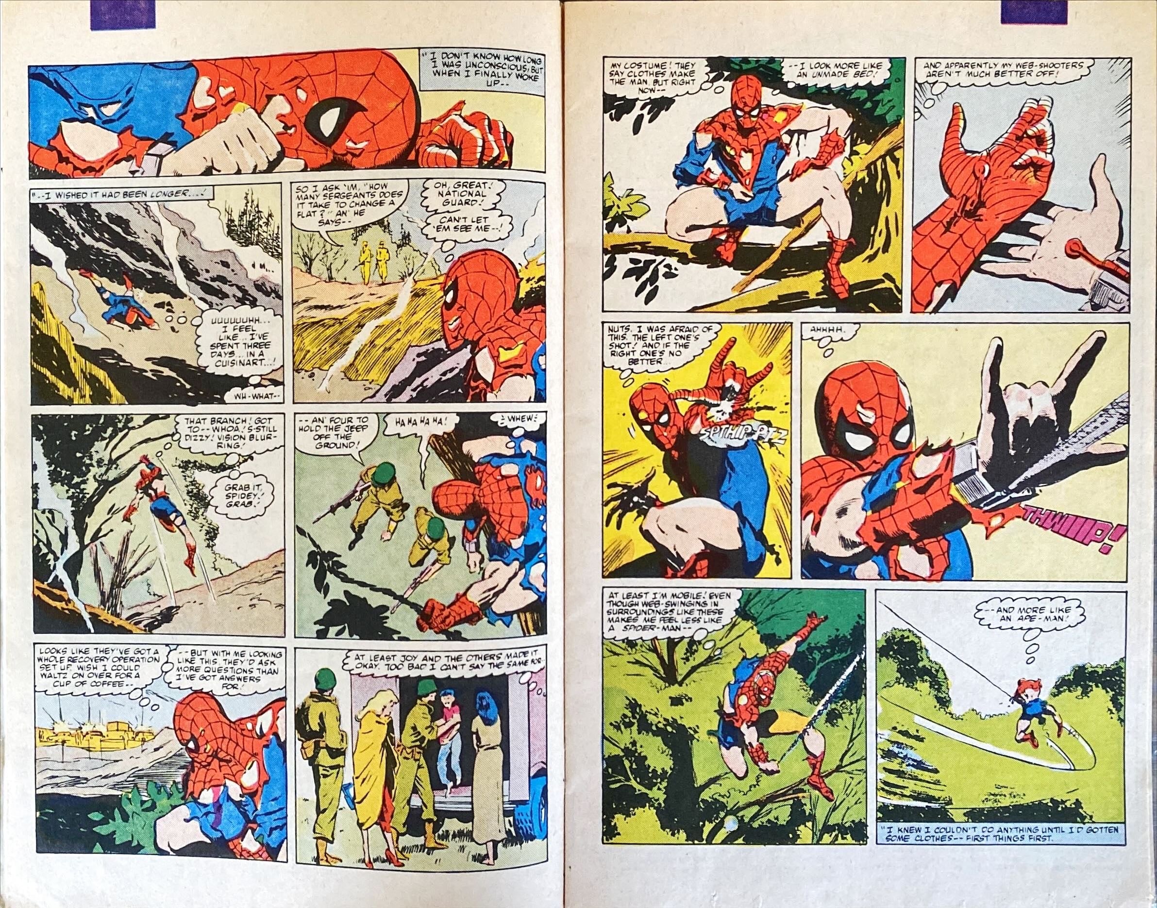 Set of 3 Comic Books - Batman, Spiderman, Fantastic Four