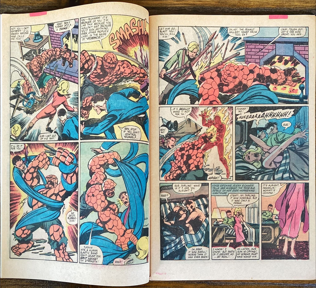 Set of 3 Comic Books - Batman, Spiderman, Fantastic Four