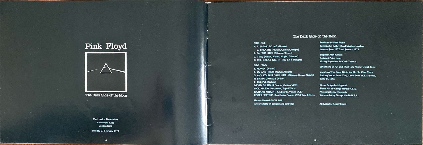 Pink Floyd Dark Side of the Moon 1973 [Rare Japanese Import w/ OBI] Vinyl/LP