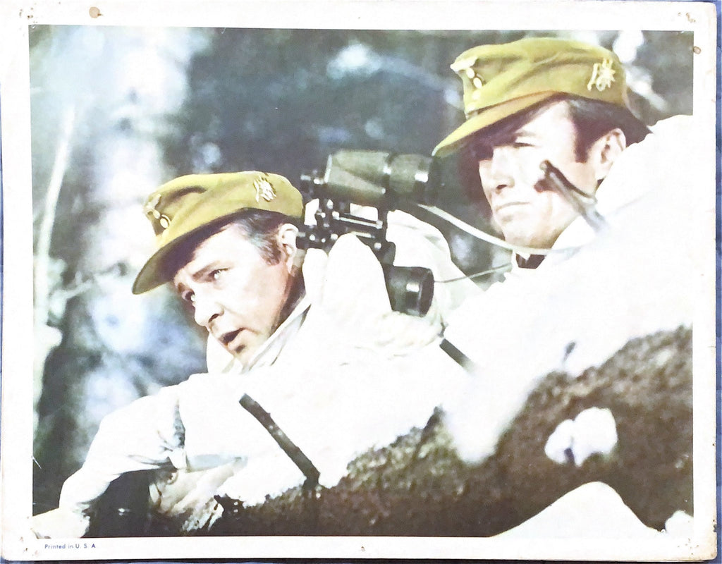 #985 WHERE EAGLES DARE 3 int'l Lobby Cards 1968 Clint Eastwood - PosterCollectors.xyz