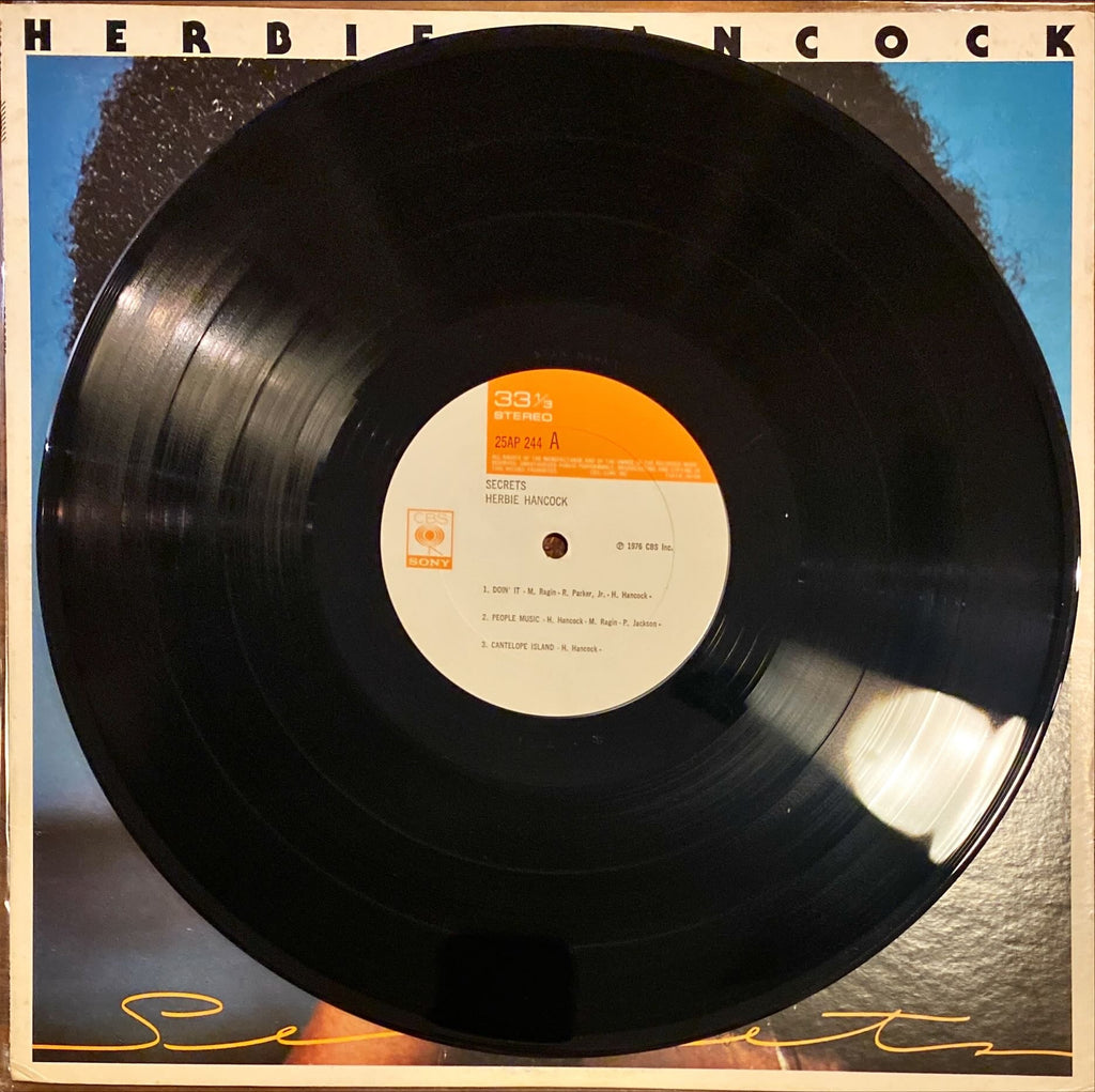 Herbie Hancock – Secrets 1976 [Rare Japanese Import w/ OBI] Vinyl/LP #R20