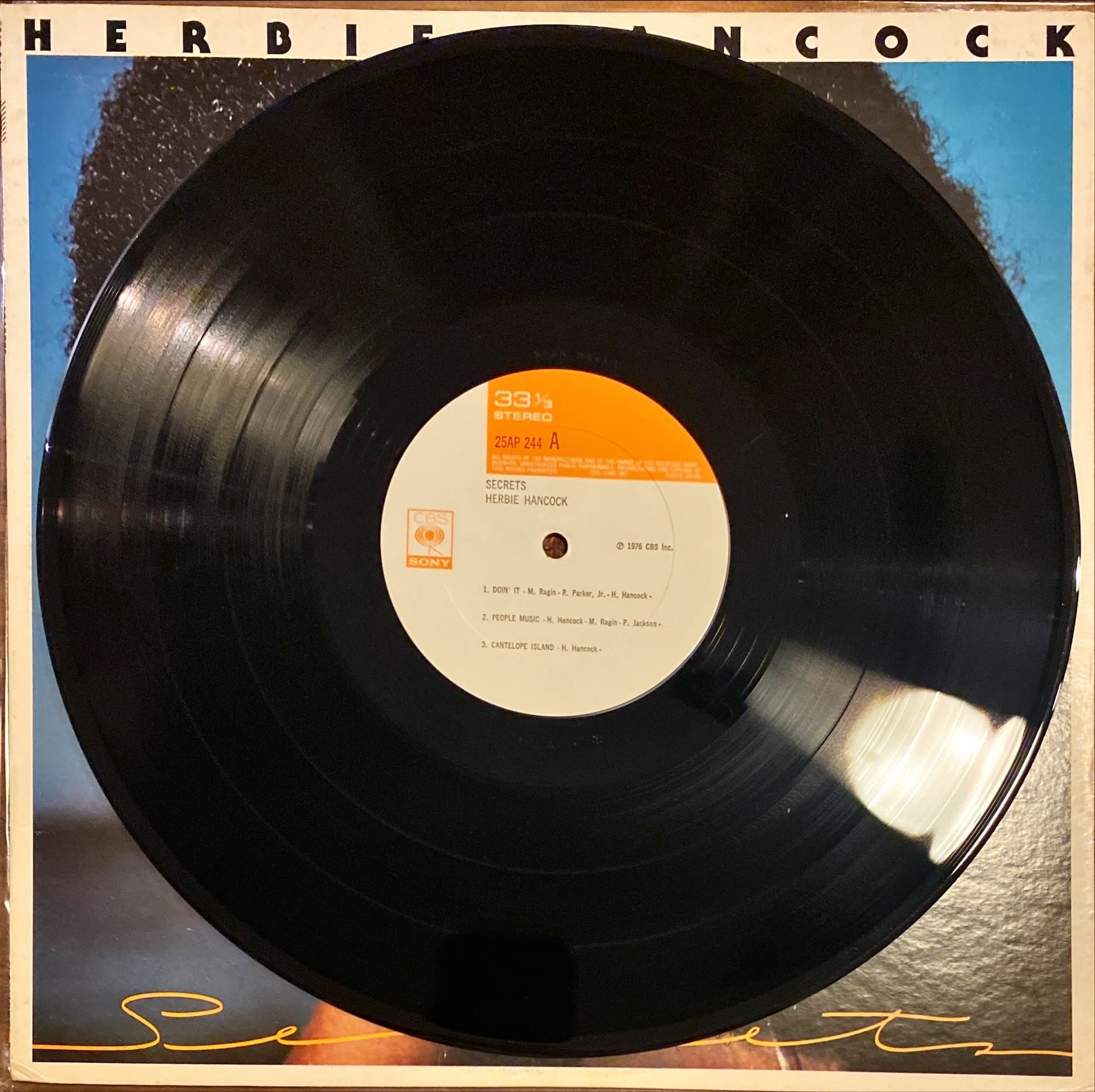 Herbie Hancock – Secrets 1976 [Rare Japanese Import w/ OBI] Vinyl/LP #R20