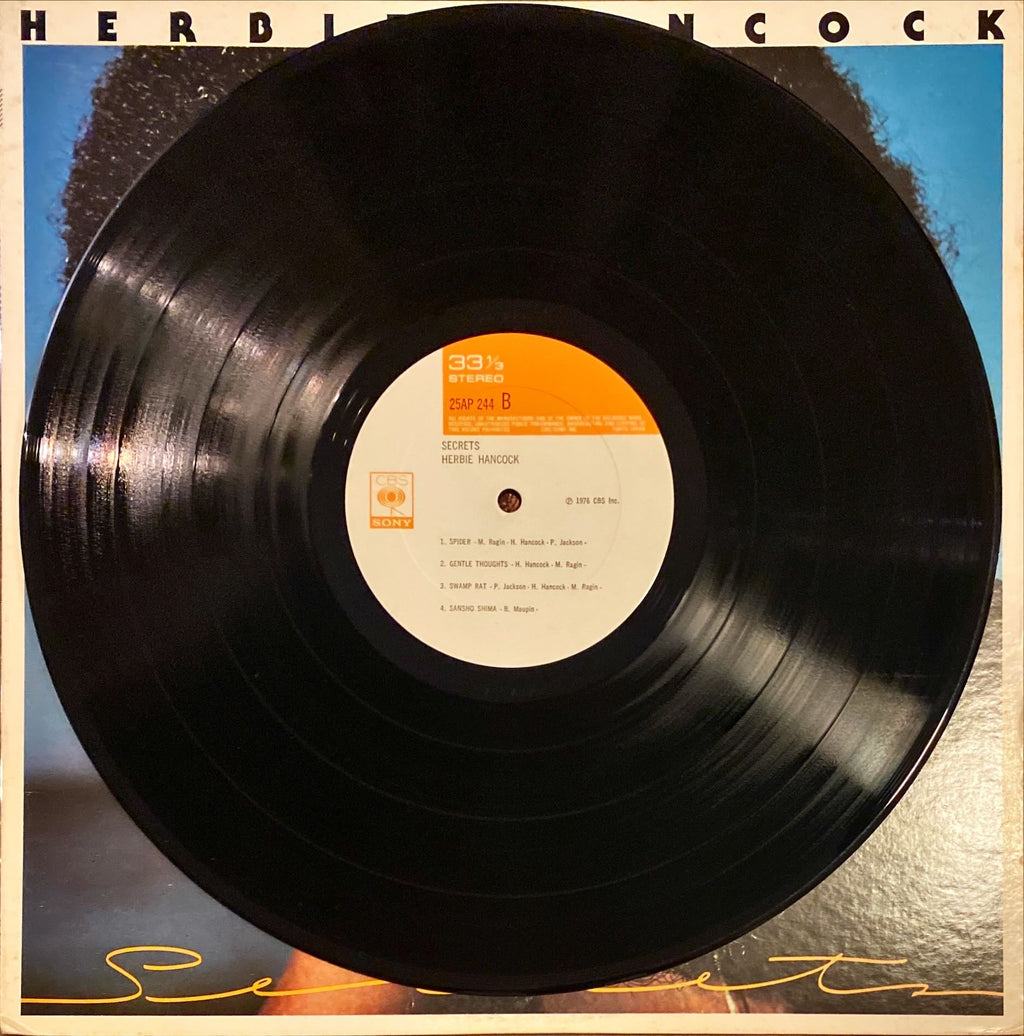 Herbie Hancock – Secrets 1976 [Rare Japanese Import w/ OBI] Vinyl/LP #R20