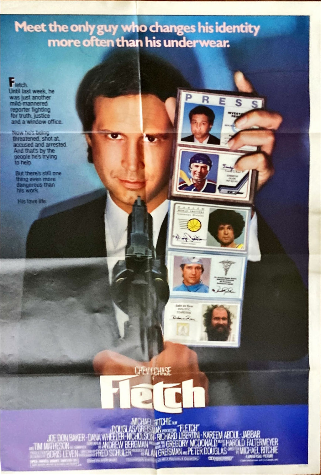 #1018 FLETCH 1sh 1985- Chevy Chase