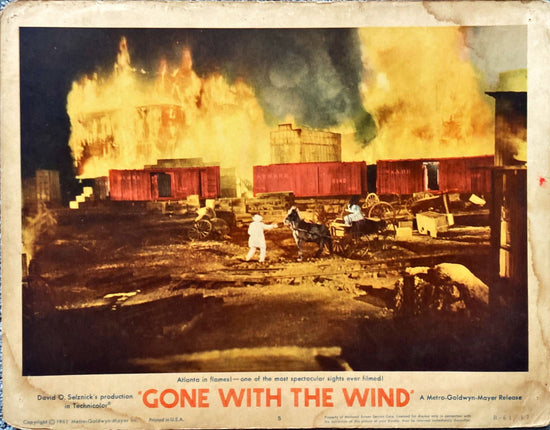 Gone With the Wind (1939) Lobby Card - R&