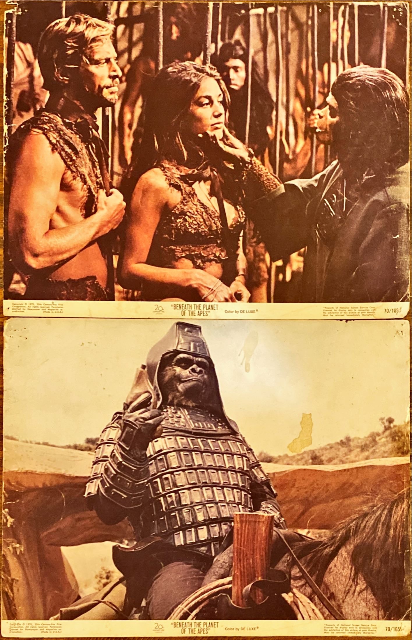 #988 BENEATH THE PLANET OF THE APES 8 Lobby Cards 1970 - PosterCollectors.xyz