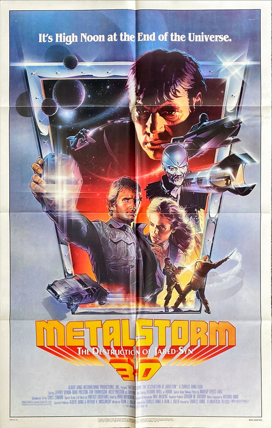 Metalstorm: The Destruction of Jared-Syn, 1sh 1983 Charles Band 3-D