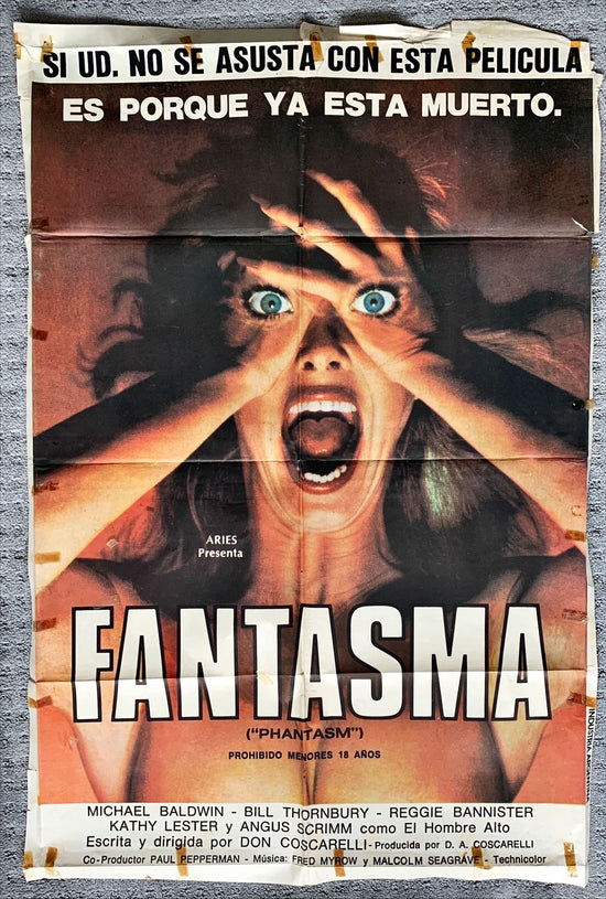 (487) Phantasm Argentine movie poster