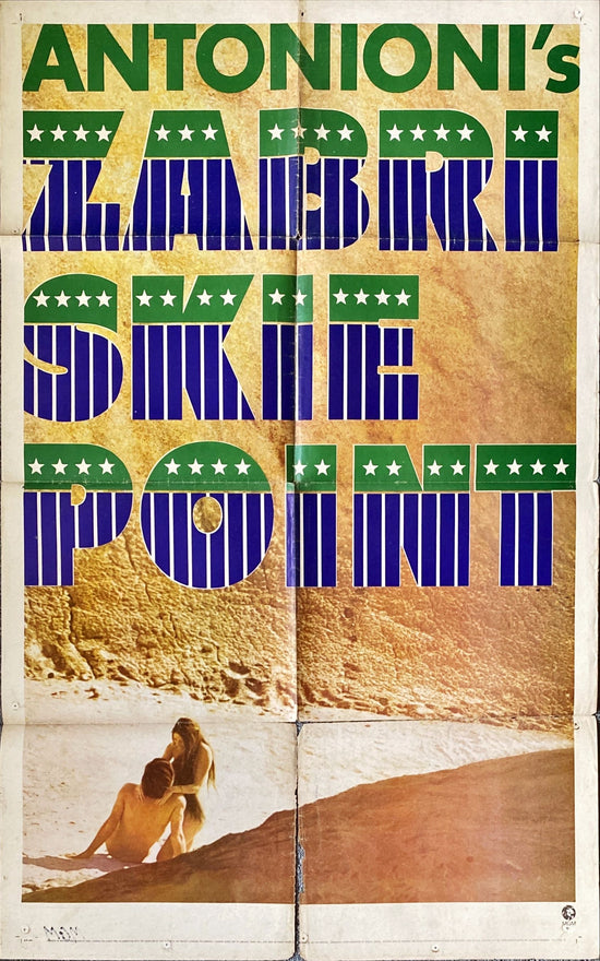 Zabriskie Point (1970) One Sheet Movie Poster