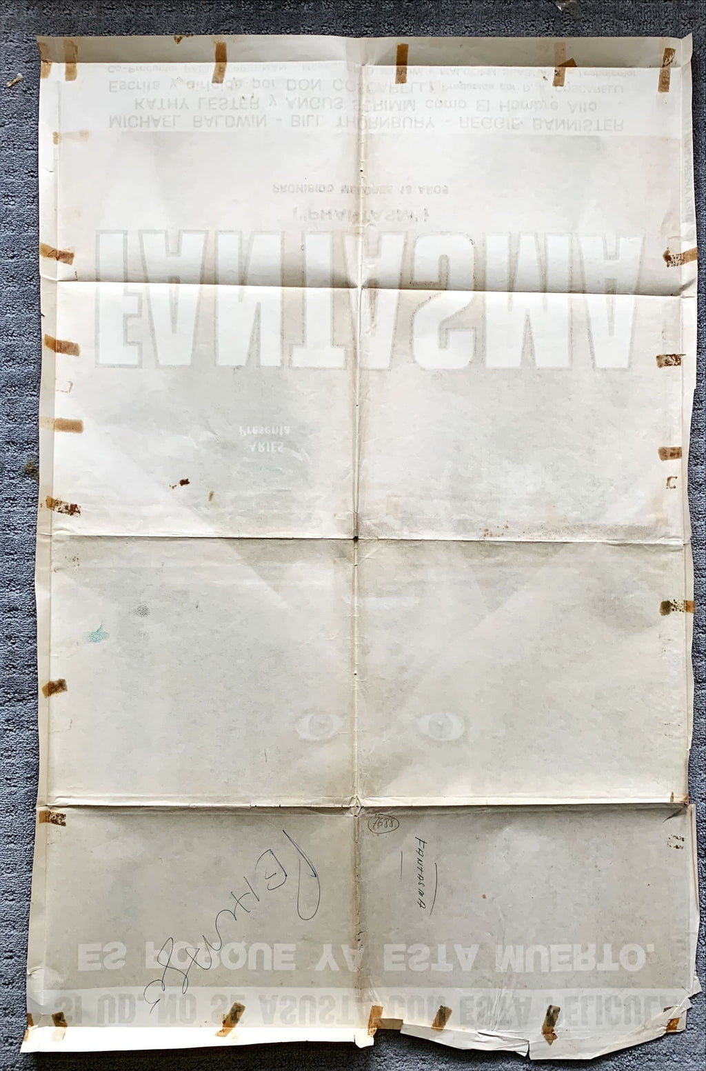 (487) Phantasm Argentine movie poster