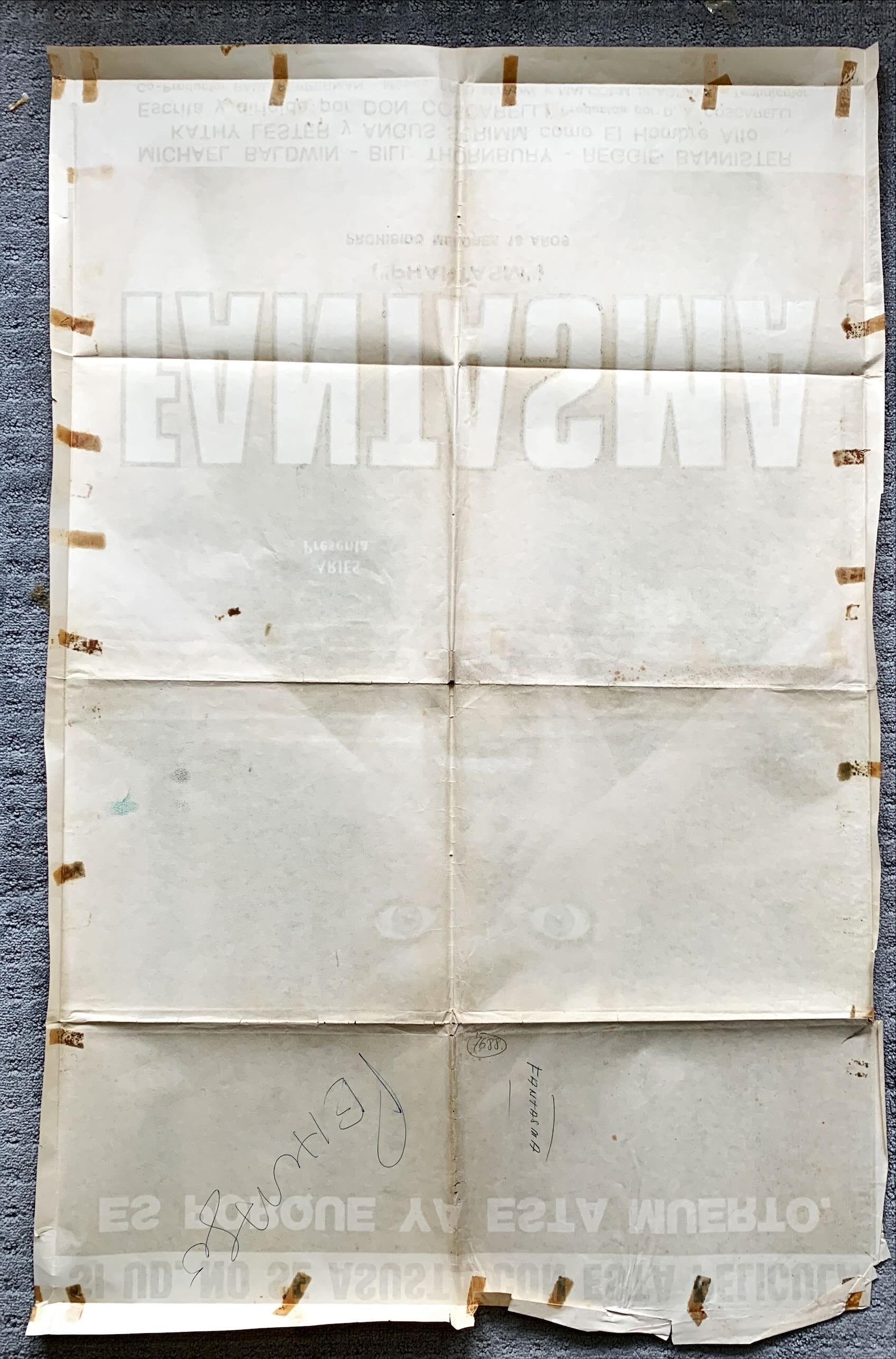 (487) Phantasm Argentine movie poster