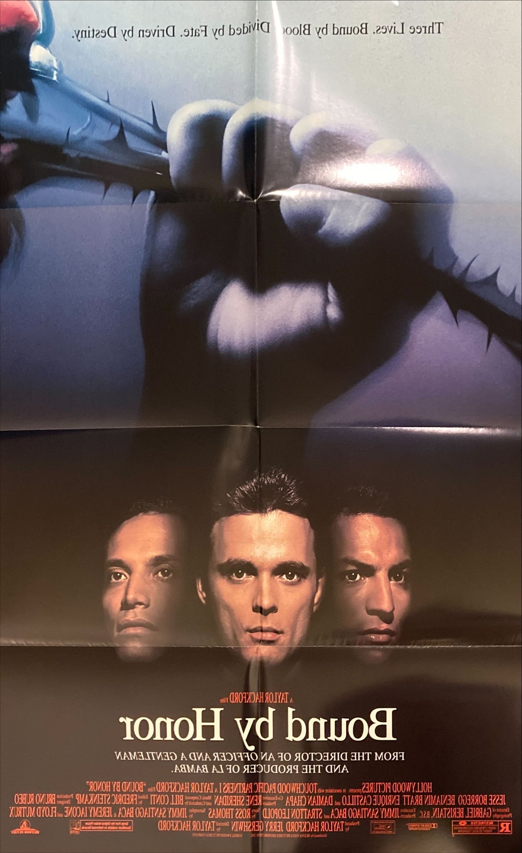 Bound by Honor DS 1sh 1993 Jesse Borrego, Benjamin Bratt