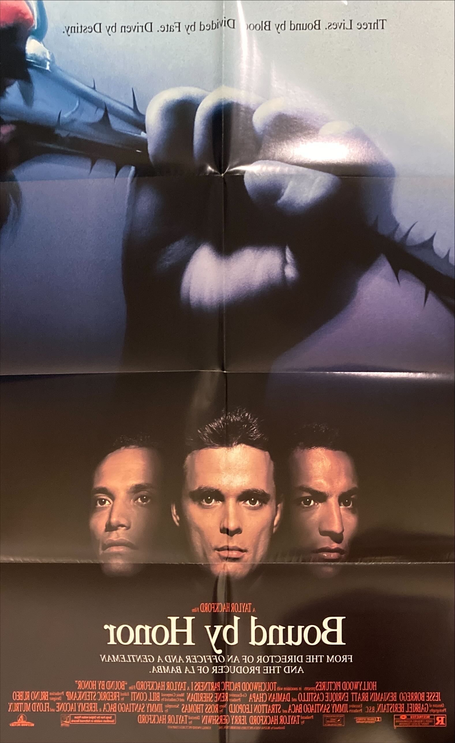 Bound by Honor DS 1sh 1993 Jesse Borrego, Benjamin Bratt