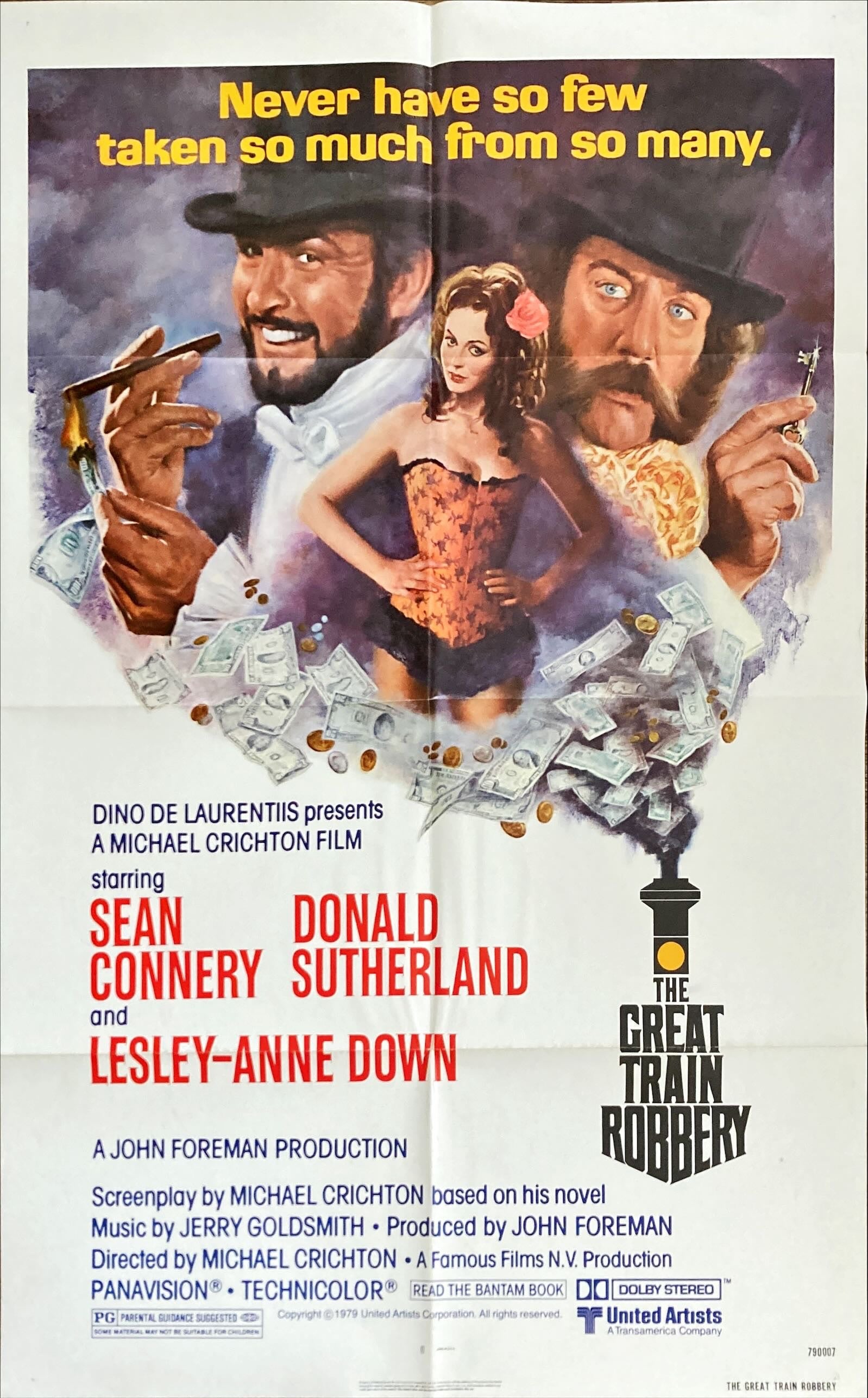 Great Train Robbery (1979) One Sheet Movie Poster