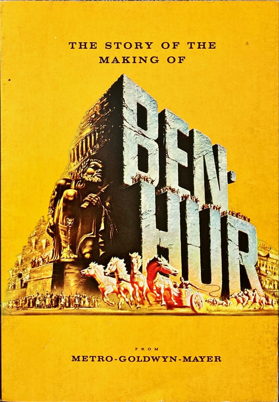 Ben Hur (1960) - Hardcover Souvenir Book