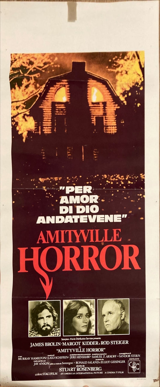 Amityville Horror (1979) Original Locandina Movie Poster - ITA